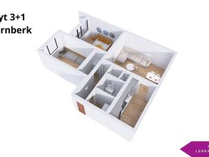 Pronájem bytu 3+1, Šternberk, Jiráskova, 75 m2