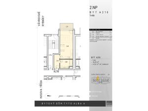 Pronájem bytu 1+kk, České Budějovice - České Budějovice 2, Husova tř., 36 m2