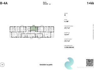 Prodej bytu 1+kk, České Budějovice - České Budějovice 5, 27 m2