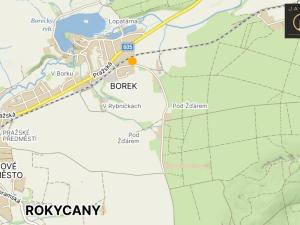 Prodej pozemku pro bydlení, Rokycany - Borek, 1294 m2