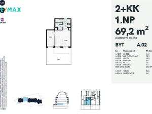 Prodej bytu 2+kk, Karlovy Vary, Šumavská, 69 m2