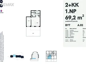 Prodej bytu 2+kk, Karlovy Vary, Šumavská, 69 m2