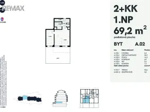 Prodej bytu 2+kk, Karlovy Vary, Šumavská, 69 m2