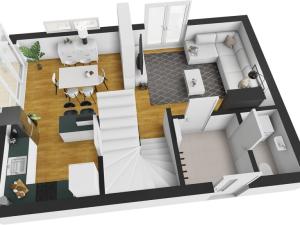 Prodej bytu 3+kk, Ptice, Hlavní, 86 m2
