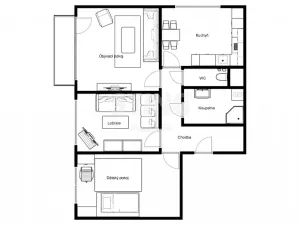 Prodej bytu 3+1, Prostějov, Šárka, 72 m2