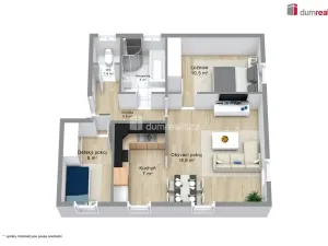 Prodej bytu 3+kk, Jáchymov, Husova, 66 m2