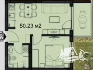 Prodej bytu 2+kk, Nesebar, Bulharsko, 44 m2