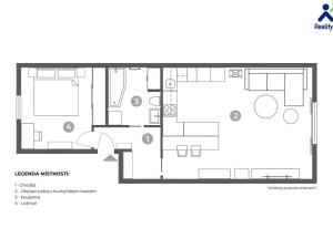 Prodej bytu 2+kk, Velešovice, 62 m2