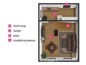 Prodej chaty, Brtnice, 56 m2