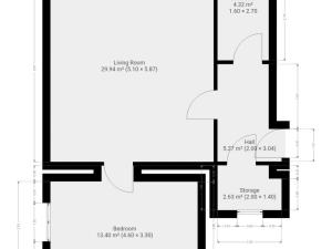 Pronájem bytu 2+kk, Praha - Nusle, U družstva Život, 59 m2