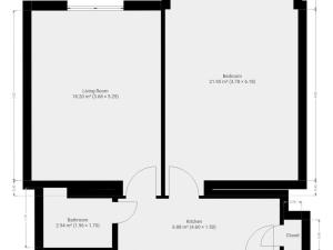 Pronájem bytu 2+1, Praha - Vysočany, Novovysočanská, 56 m2