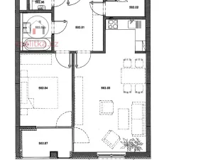 Prodej bytu 2+kk, Praha - Žižkov, Havlíčkovo náměstí, 60 m2