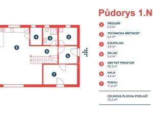 Prodej rodinného domu, Slověnice, 137 m2