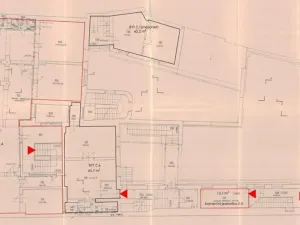Prodej činžovního domu, Třeboň, Masarykovo nám., 1250 m2