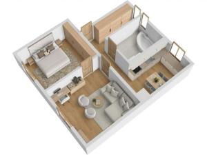 Prodej bytu 2+1, Neratovice, Za Obchody, 58 m2