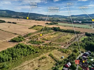Prodej pozemku pro bydlení, Ostrov - Kfely, 697 m2