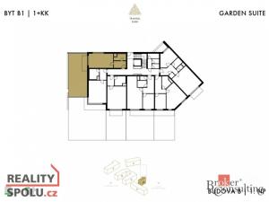 Prodej bytu 1+kk, Plzeň - Jižní Předměstí, Železná, 37 m2