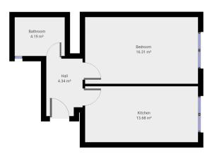 Pronájem bytu 2+kk, Praha - Nusle, V zálomu, 44 m2