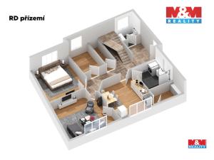 Prodej rodinného domu, Semily - Podmoklice, Pekárenská, 90 m2