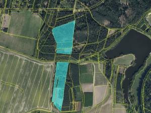 Prodej pozemku, Veliny, 50855 m2