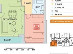 Pronájem bytu 2+kk, Olomouc, Aloise Rašína, 60 m2