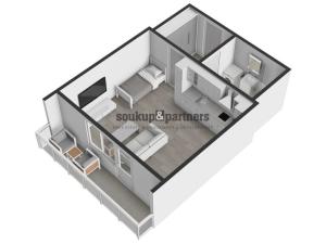 Prodej bytu 2+kk, Praha - Kbely, Sedlářova, 50 m2