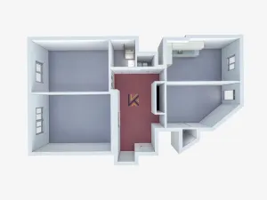 Pronájem kanceláře, Praha - Smíchov, Janáčkovo nábřeží, 100 m2