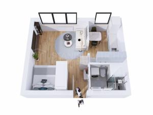 Pronájem bytu 1+1, Olomouc - Lazce, Na Letné, 32 m2