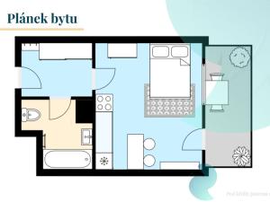 Prodej bytu 1+kk, Praha, Bojínková, 32 m2