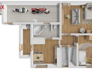 Prodej rodinného domu, Borohrádek, Jiřího z Poděbrad, 61 m2