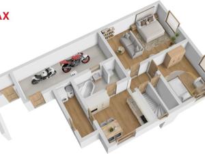 Prodej rodinného domu, Borohrádek, Jiřího z Poděbrad, 61 m2