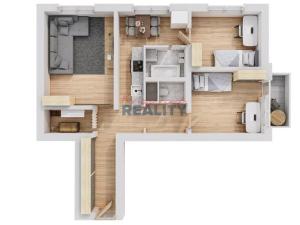 Prodej bytu 3+1, České Budějovice - České Budějovice 3, Čéčova, 63 m2