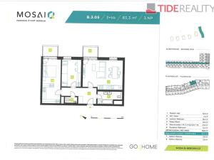 Prodej bytu 3+kk, Beroun, 91 m2
