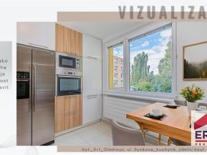 Pronájem bytu 3+1, Olomouc - Lazce, Synkova, 69 m2