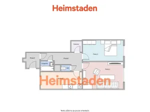 Pronájem bytu 2+1, Karviná - Ráj, Pokrok, 49 m2