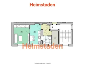 Pronájem bytu 1+1, Ostrava - Moravská Ostrava, Havířská, 40 m2