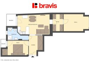 Prodej bytu 3+kk, Brno, Jakubské náměstí, 81 m2
