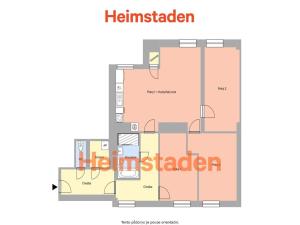 Pronájem bytu 4+kk, Ostrava - Poruba, Hlavní třída, 90 m2