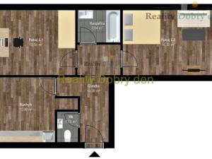 Prodej bytu 2+1, Opava, Holasická, 57 m2