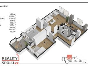 Prodej bytu 3+1, Prostějov, 75 m2