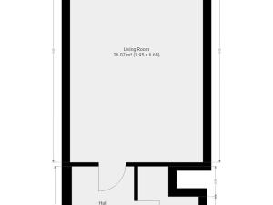 Pronájem bytu 1+kk, Praha - Stodůlky, Klausova, 36 m2