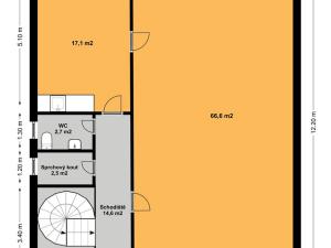 Pronájem kanceláře, Paskov, Místecká, 200 m2