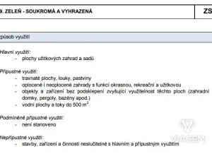 Prodej zahrady, Studnice, 1645 m2