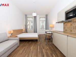 Pronájem bytu 1+kk, Praha - Smíchov, Zborovská, 34 m2