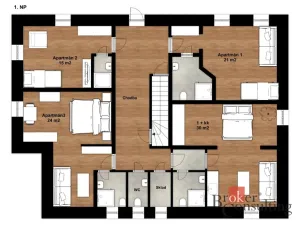 Prodej rodinného domu, Hodslavice, 275 m2