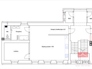 Pronájem bytu 2+kk, Humpolec, Masarykova, 64 m2