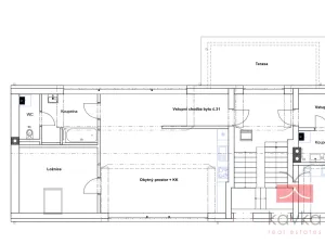 Pronájem bytu 2+kk, Humpolec, Masarykova, 74 m2