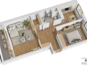 Pronájem bytu 2+1, Frýdek-Místek - Frýdek, Lískovecká, 66 m2