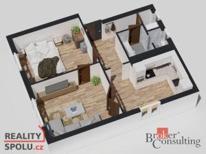 Prodej bytu 2+1, Ostrava, 52 m2