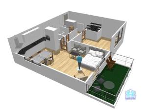 Pronájem bytu 2+kk, Plzeň - Severní Předměstí, Znojemská, 66 m2